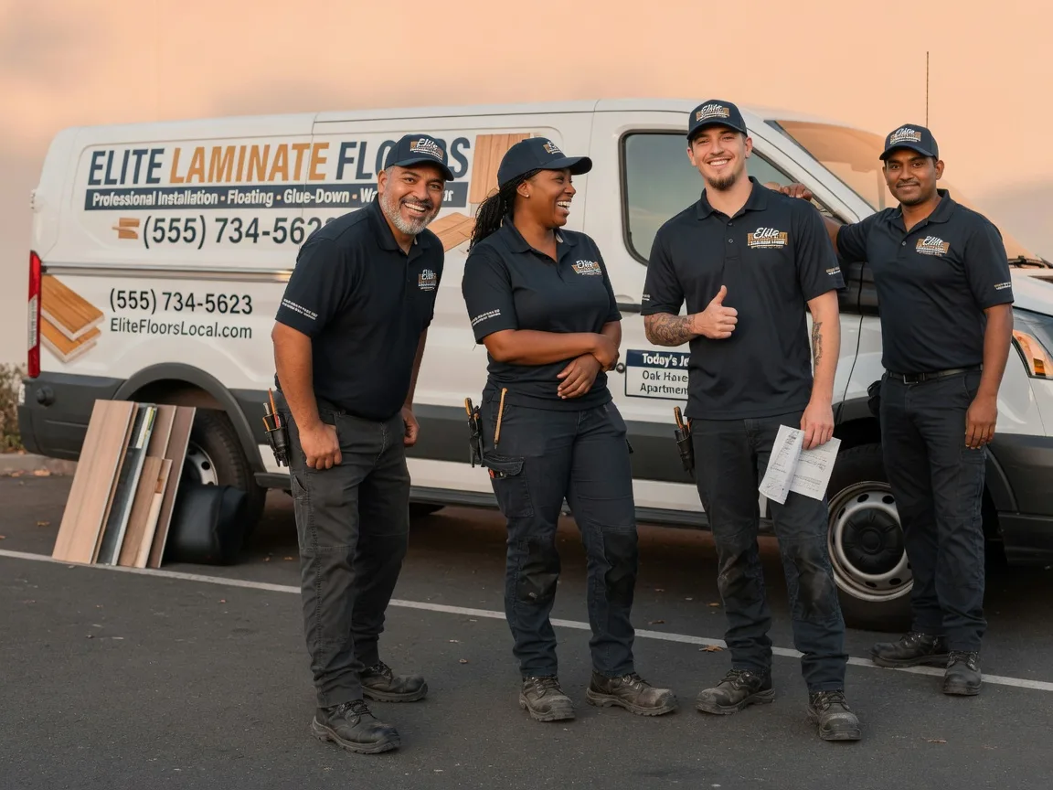 Laminate flooring installation company in De Berry, TX